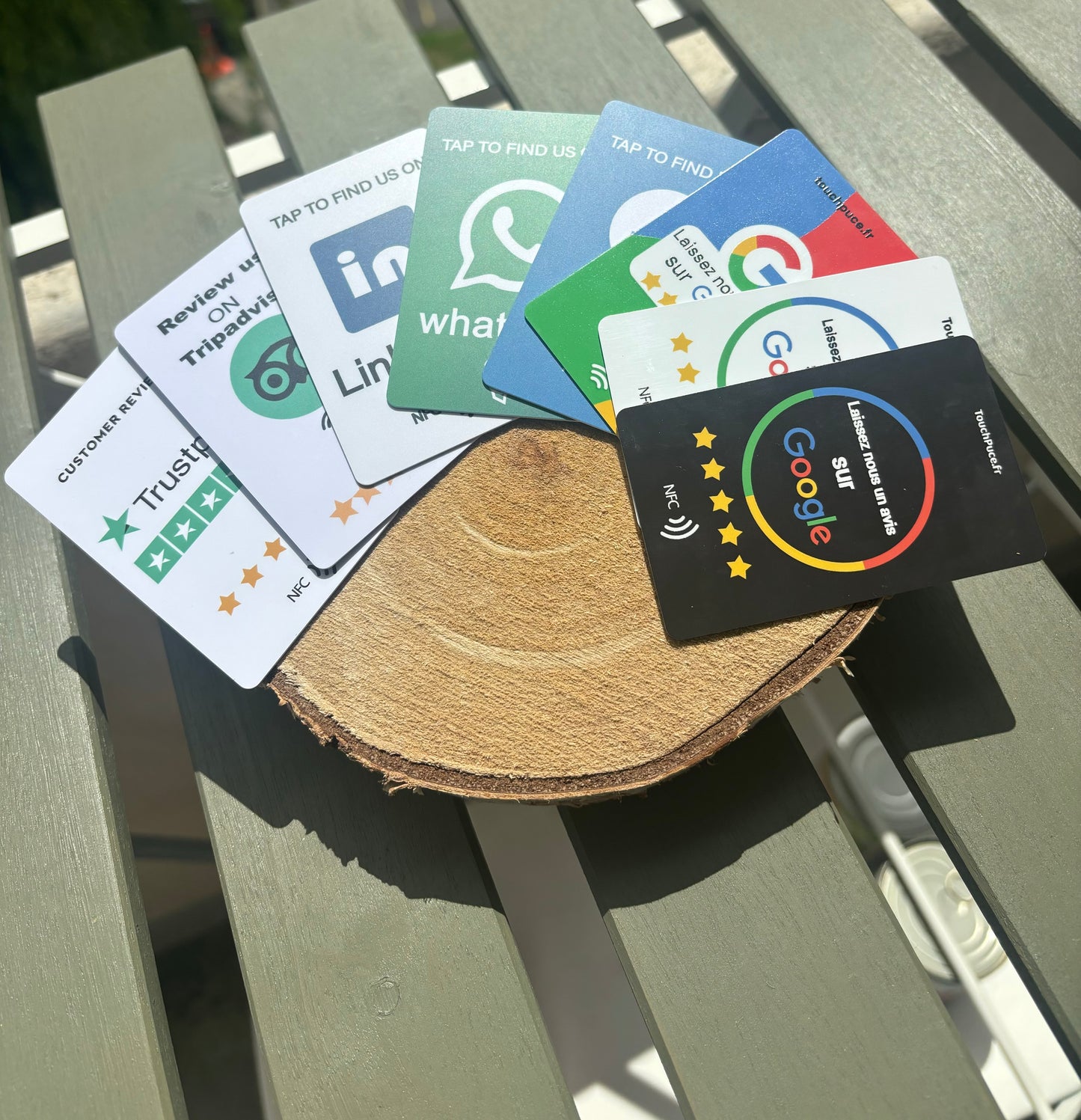 Carte NFC WhatsApp | Étiquette NFC WhatsApp | touchpuce