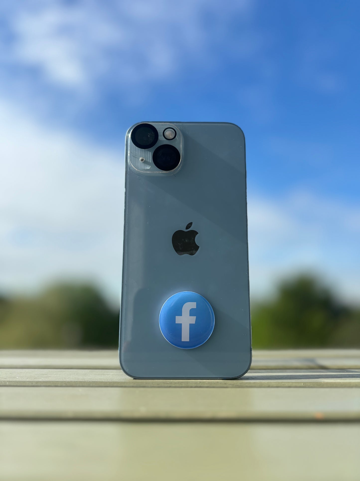 Sticker NFC Facebook en epoxy