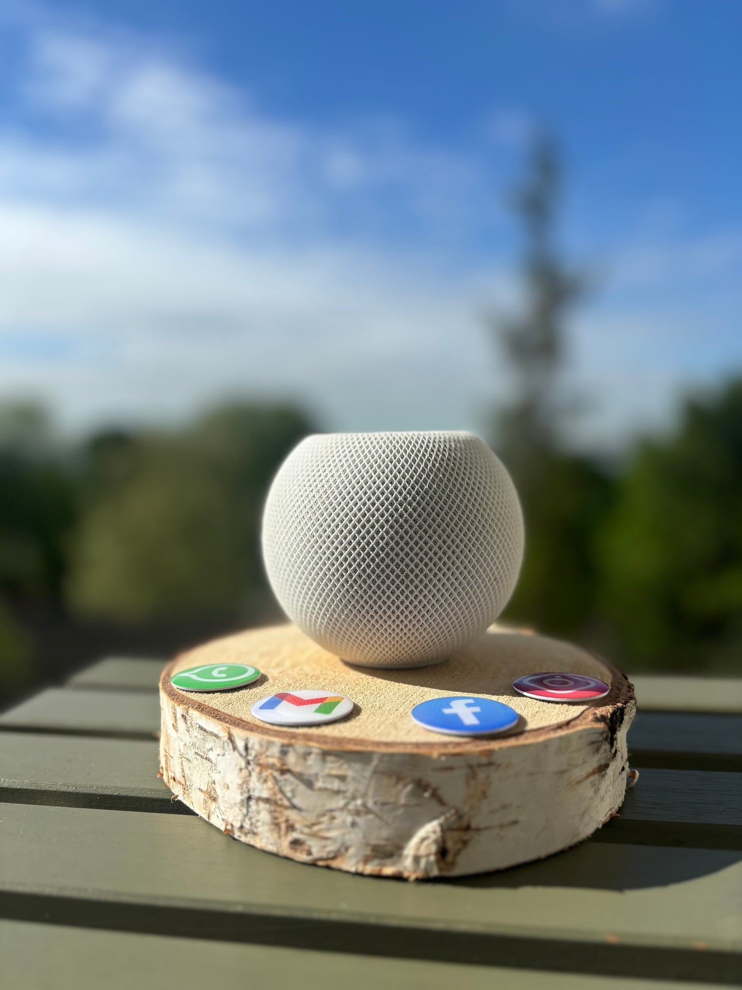 Sticker NFC gmail en epoxy